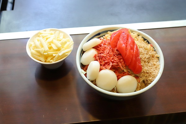 明太もちチーズもんじゃ